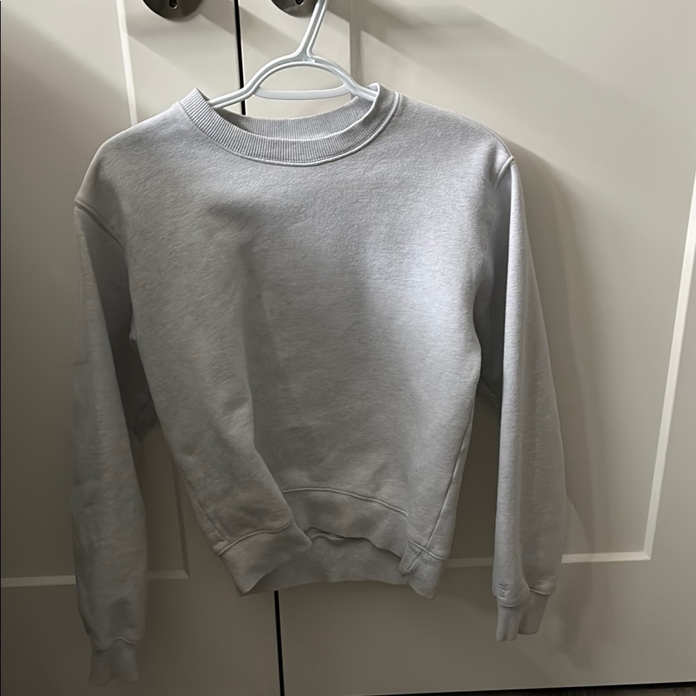 Aritzia Gray Crewneck Sweatshirt
